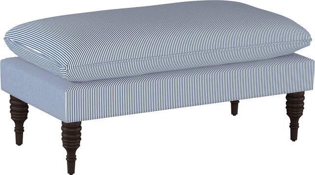 Windell Blue Accent Bench - Thumbnail - Image 1