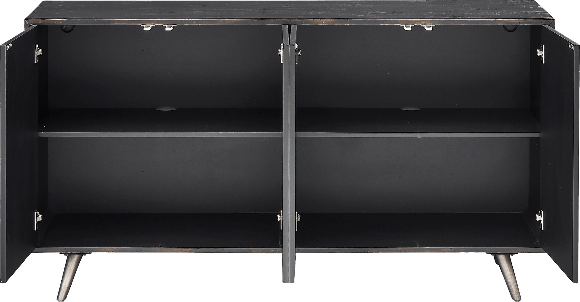 Windingbrooke Black Credenza - Image 4