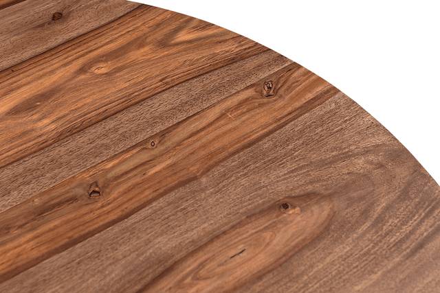 Windmeyer Brown Round Dining Table - Thumbnail - Image 4