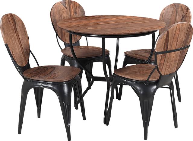 Windmeyer Brown Round Dining Table - Thumbnail - Image 5