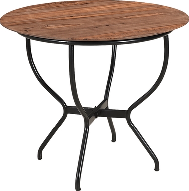 Windmeyer Brown Round Dining Table