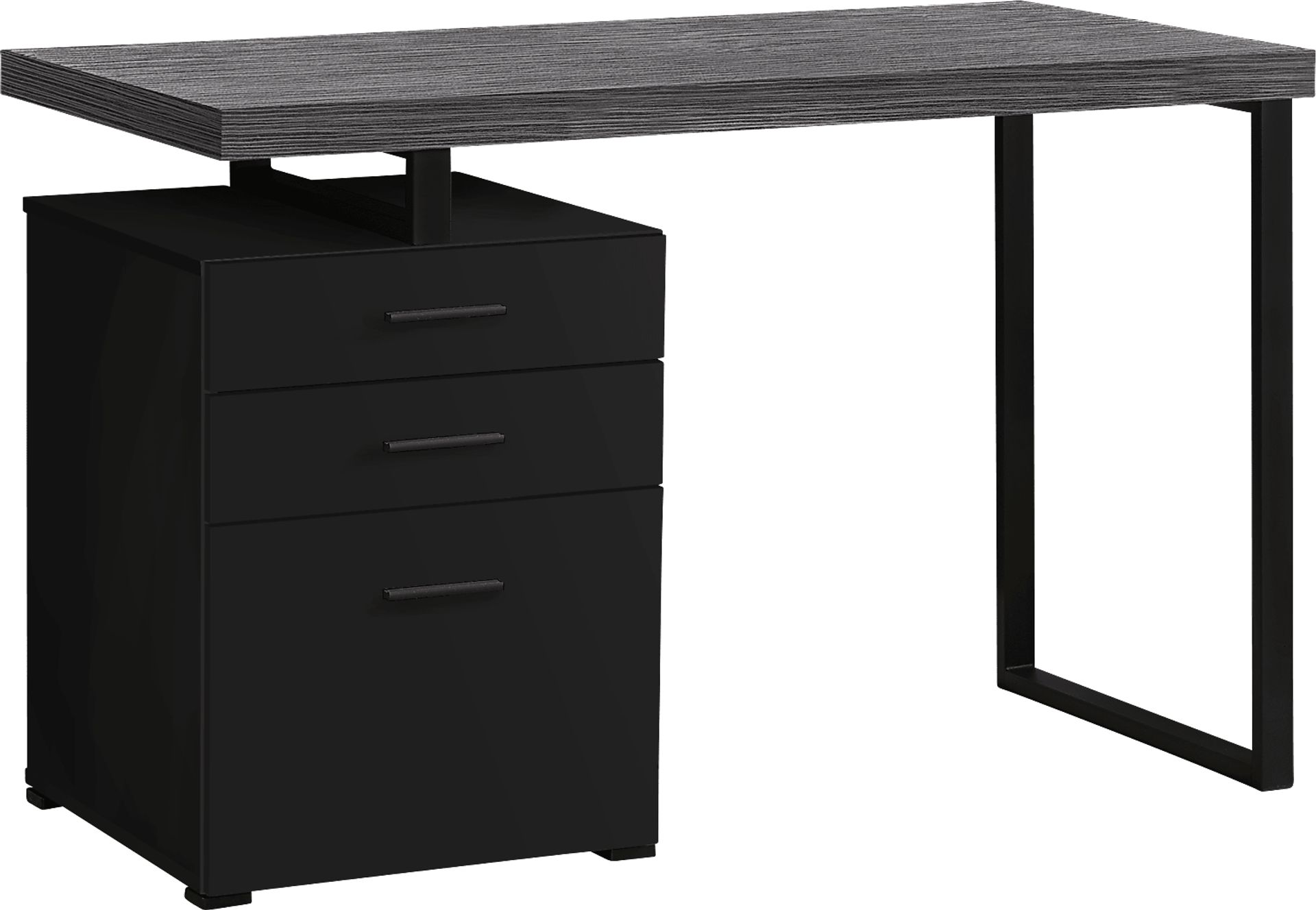 Windmier Black Desk - Image 1
