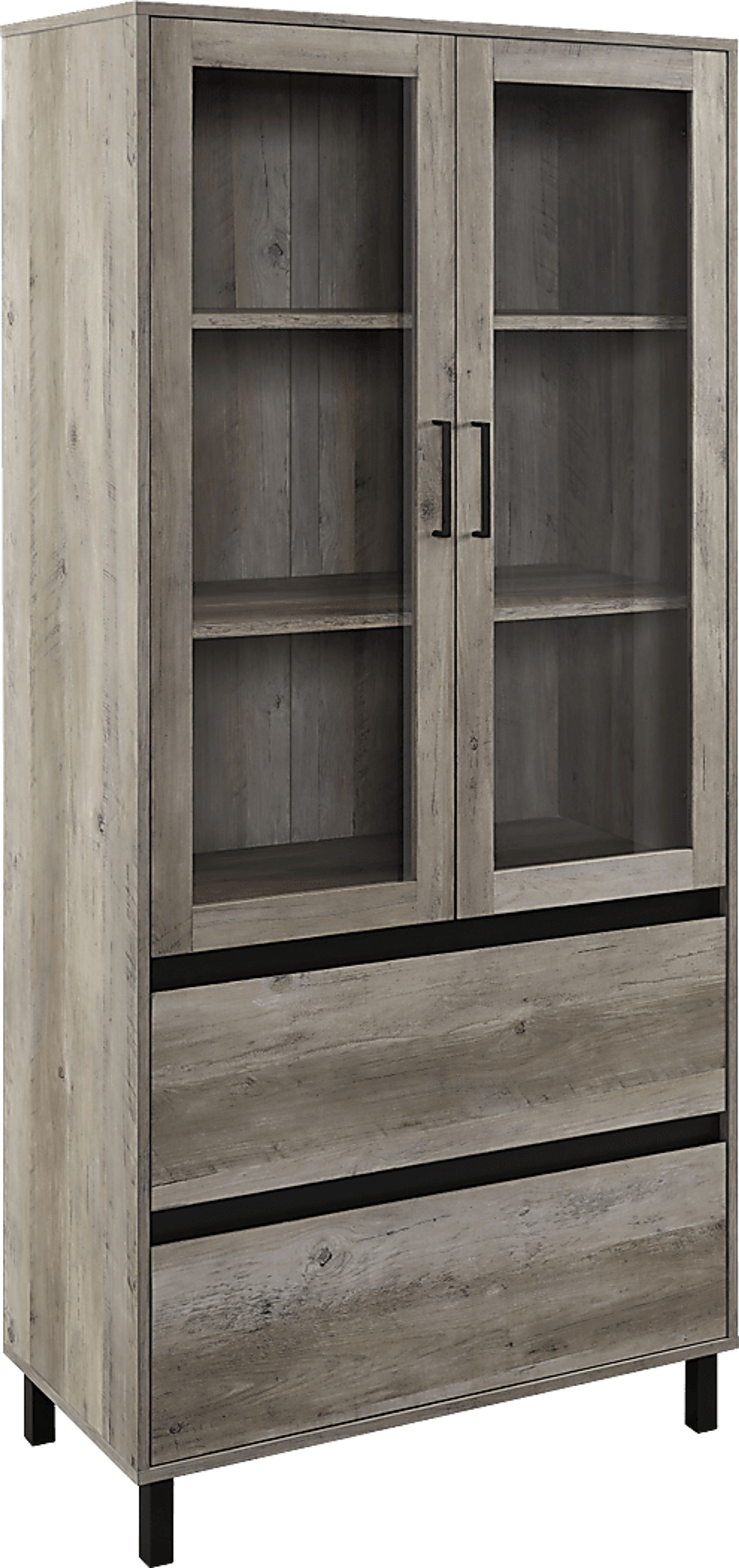 Windomere Gray China Cabinet - Image 1