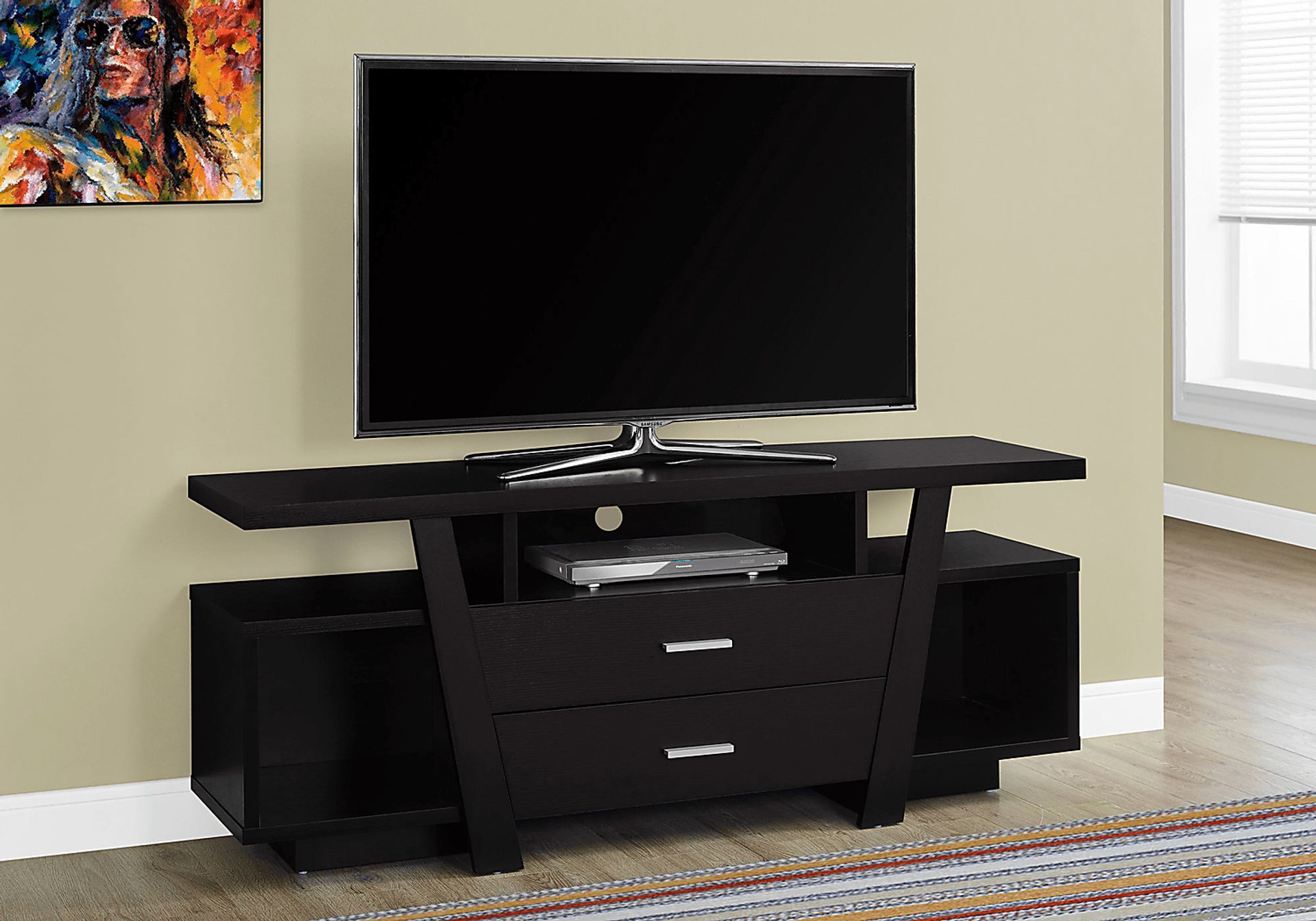 Windon Cappuccino 60 in. Console - Image 3