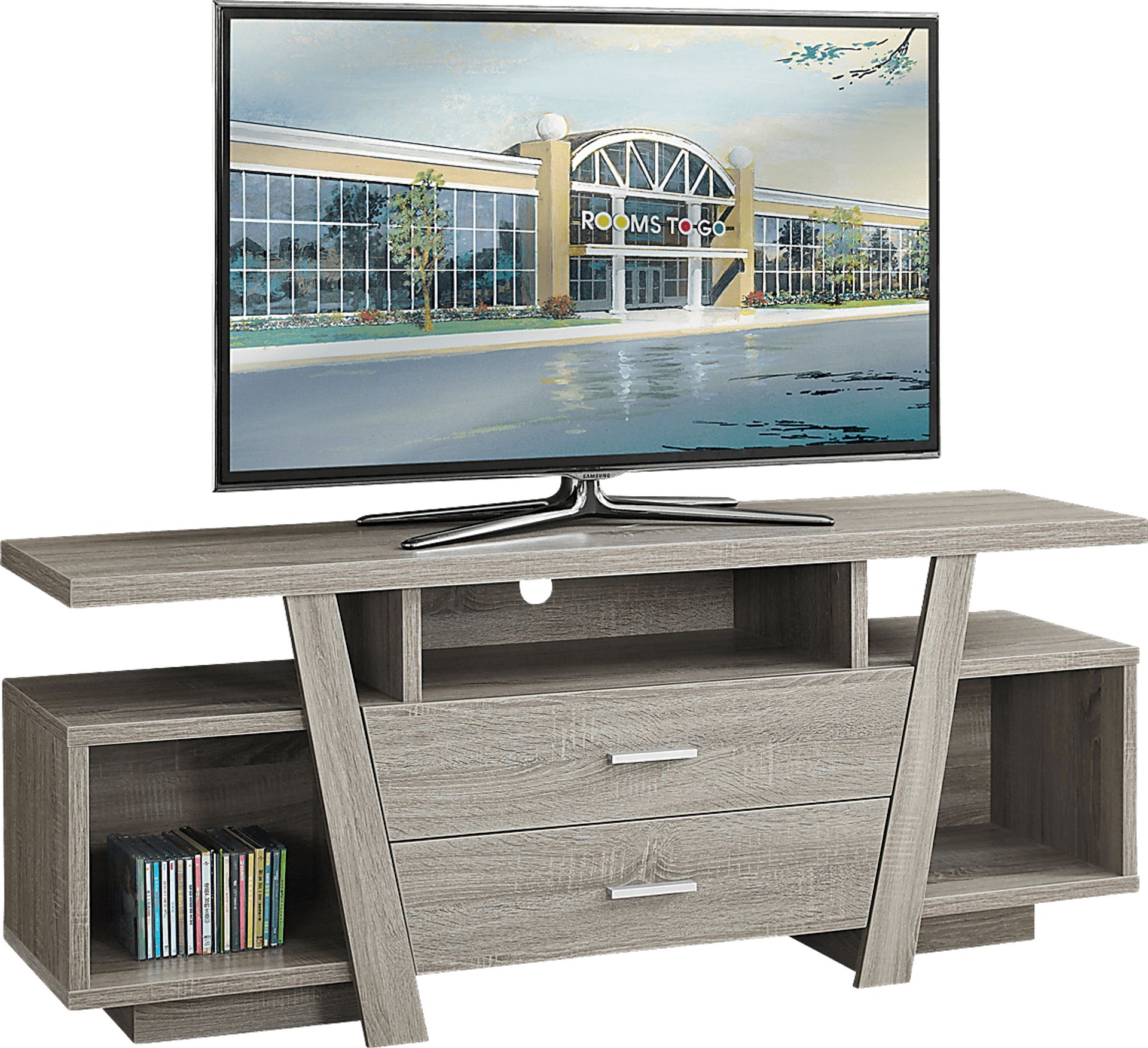 Windon Taupe 60 in. Console - Image 1