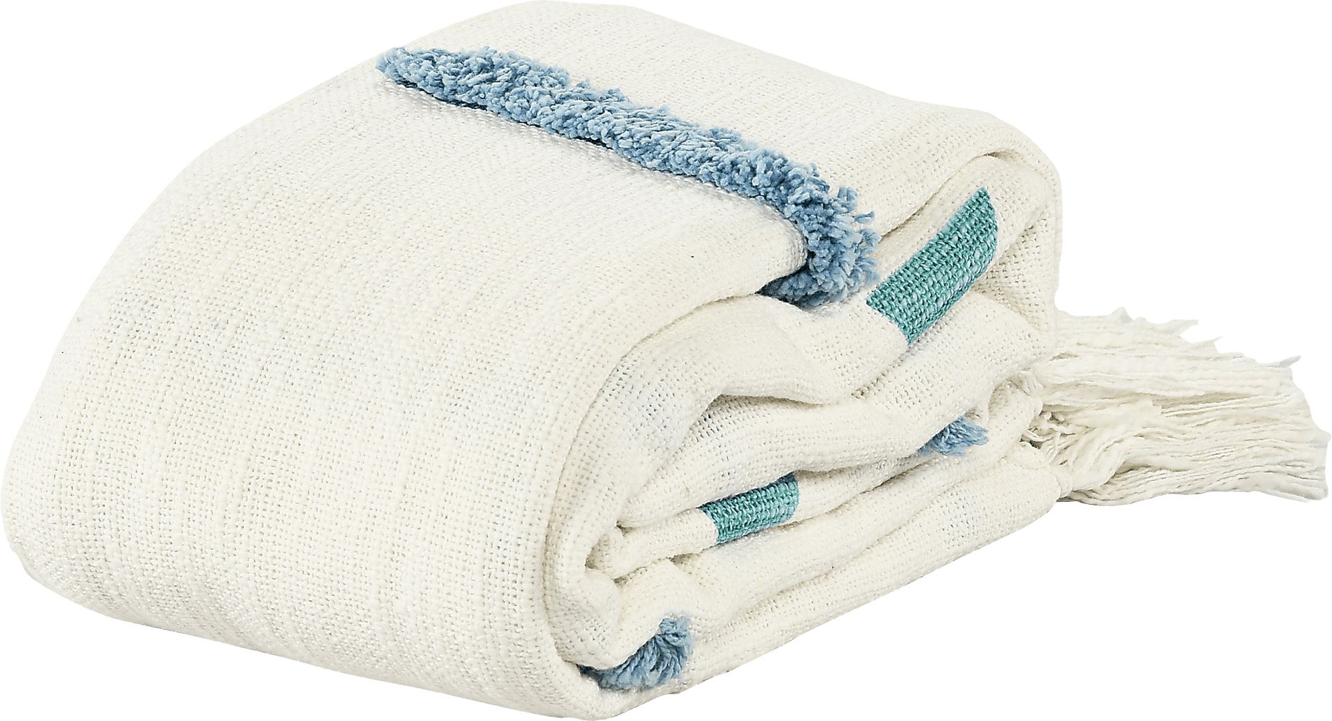 Windrane Cream Throw Blanket - Image 3