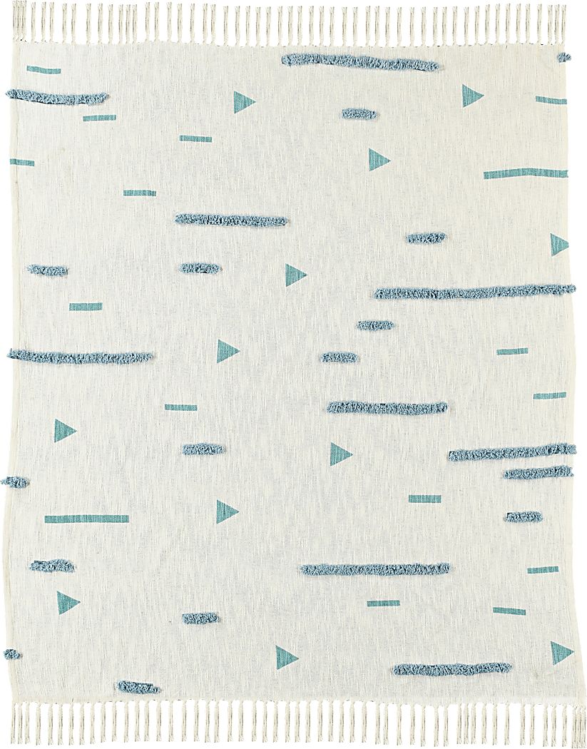 Windrane Cream Throw Blanket