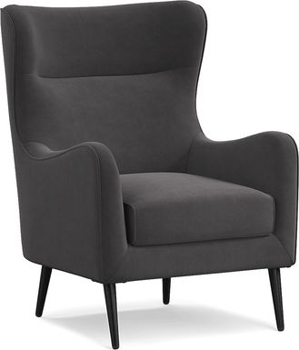 Windsor Park II Gray Accent Chair