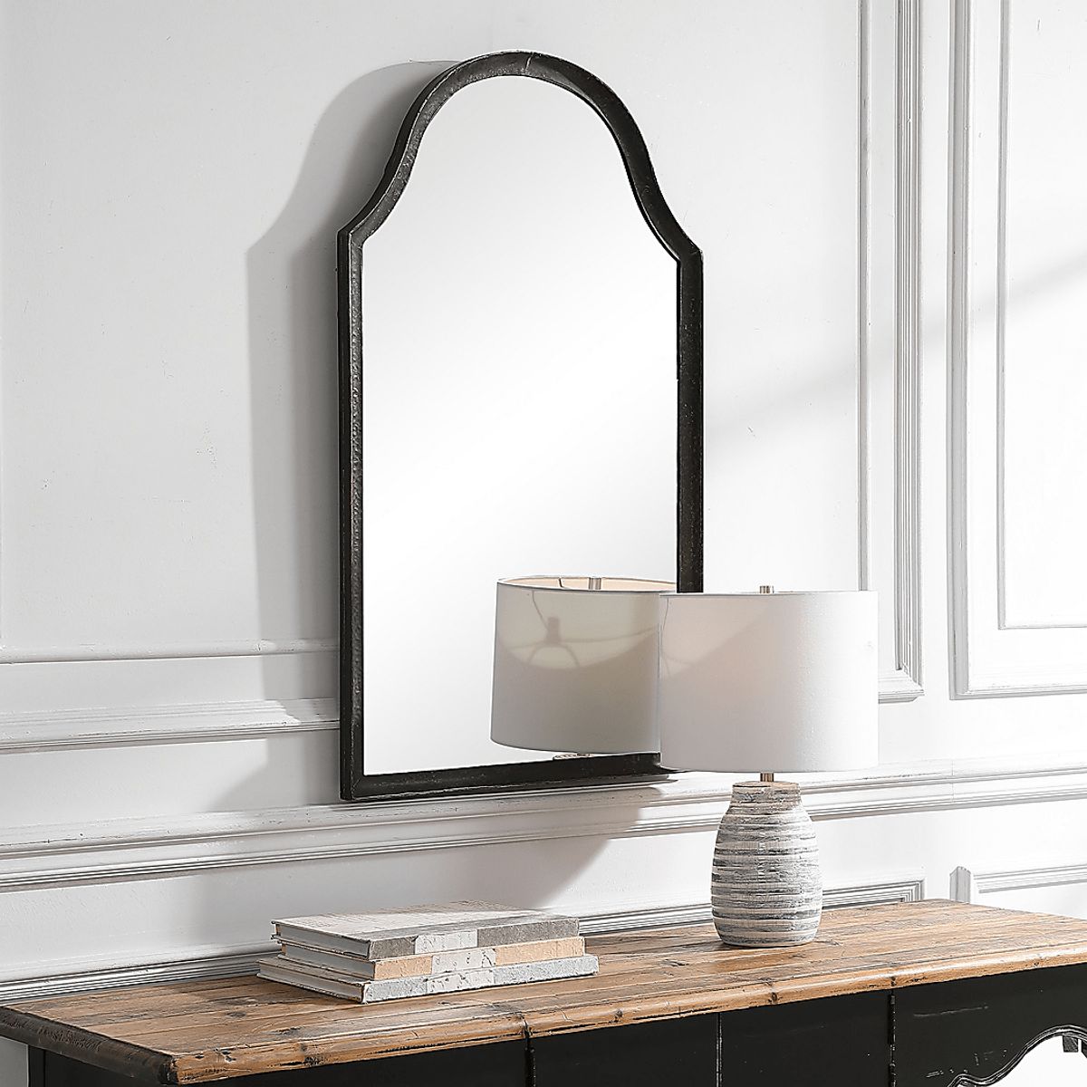 Windvine Black Black,Colors Mirror | Rooms to Go