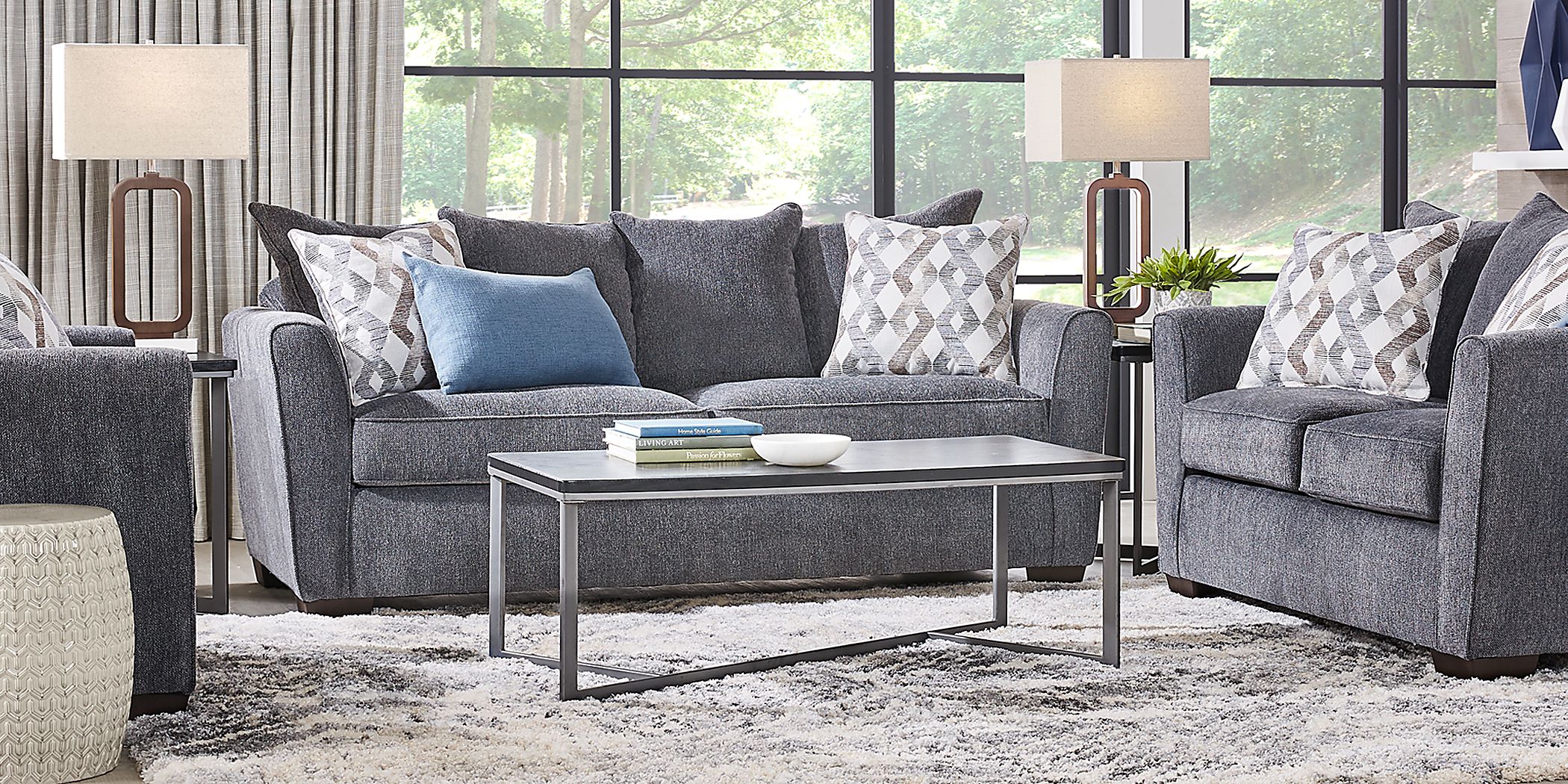 Windward Way Graphite Sofa Rooms To Go