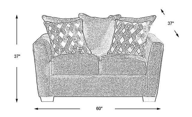 Dimension Image. Please refer to the Dimension Tab on this page for dimension details.