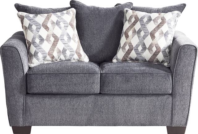 Windward Way Graphite Loveseat - Thumbnail - Image 1