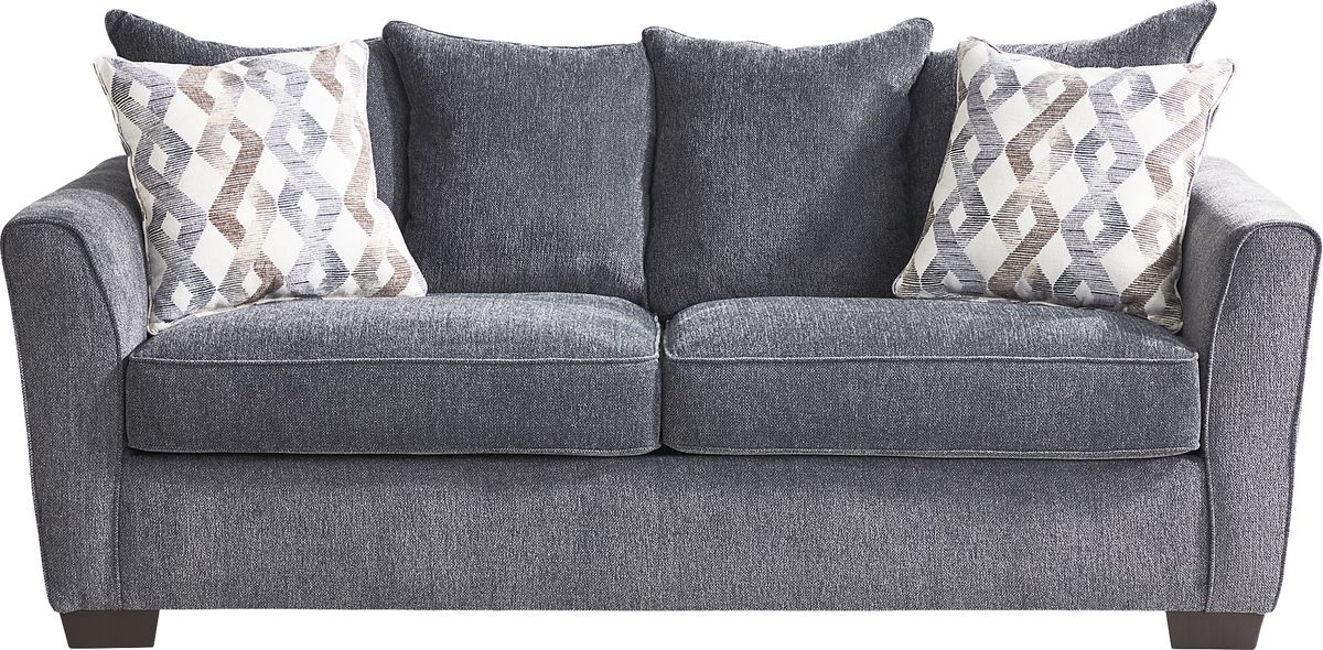 Windward Way Graphite Gray Fabric Sofa | Rooms to Go