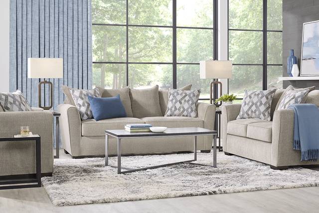 Windward Way Mocha 3 Pc Living Room - Thumbnail - Image 1