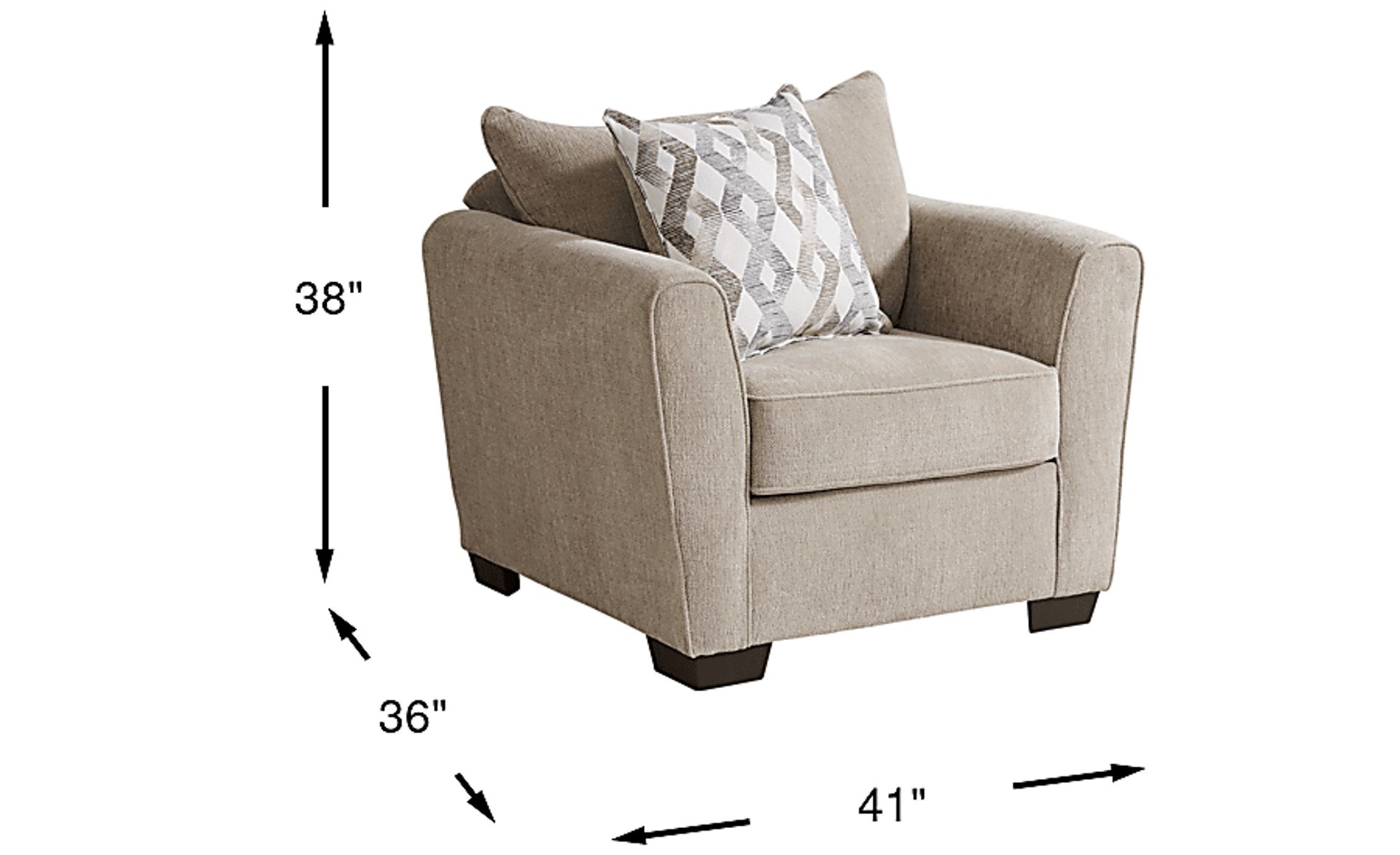 Dimension Image. Please refer to the Dimension Tab on this page for dimension details.