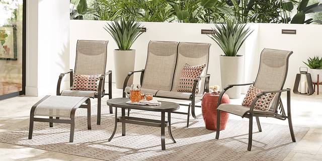 Windy Isle Bronze Outdoor Cocktail Table - Thumbnail - Image 3