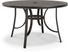 Windy Isle Bronze 5 Pc 48 in. Round Outdoor Dining Set