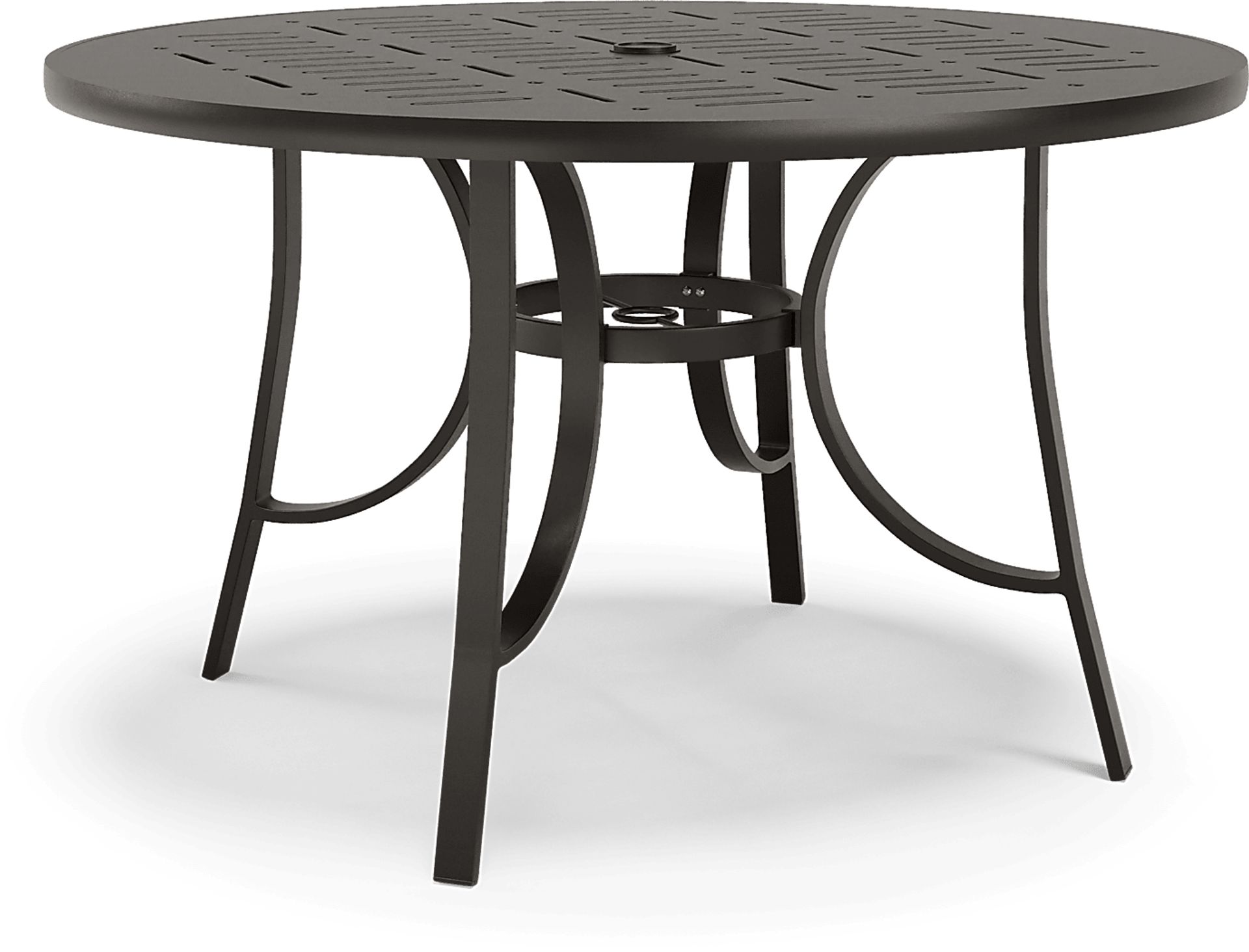 Windy Isle Bronze 48 in. Round Outdoor Dining Table - Image 2