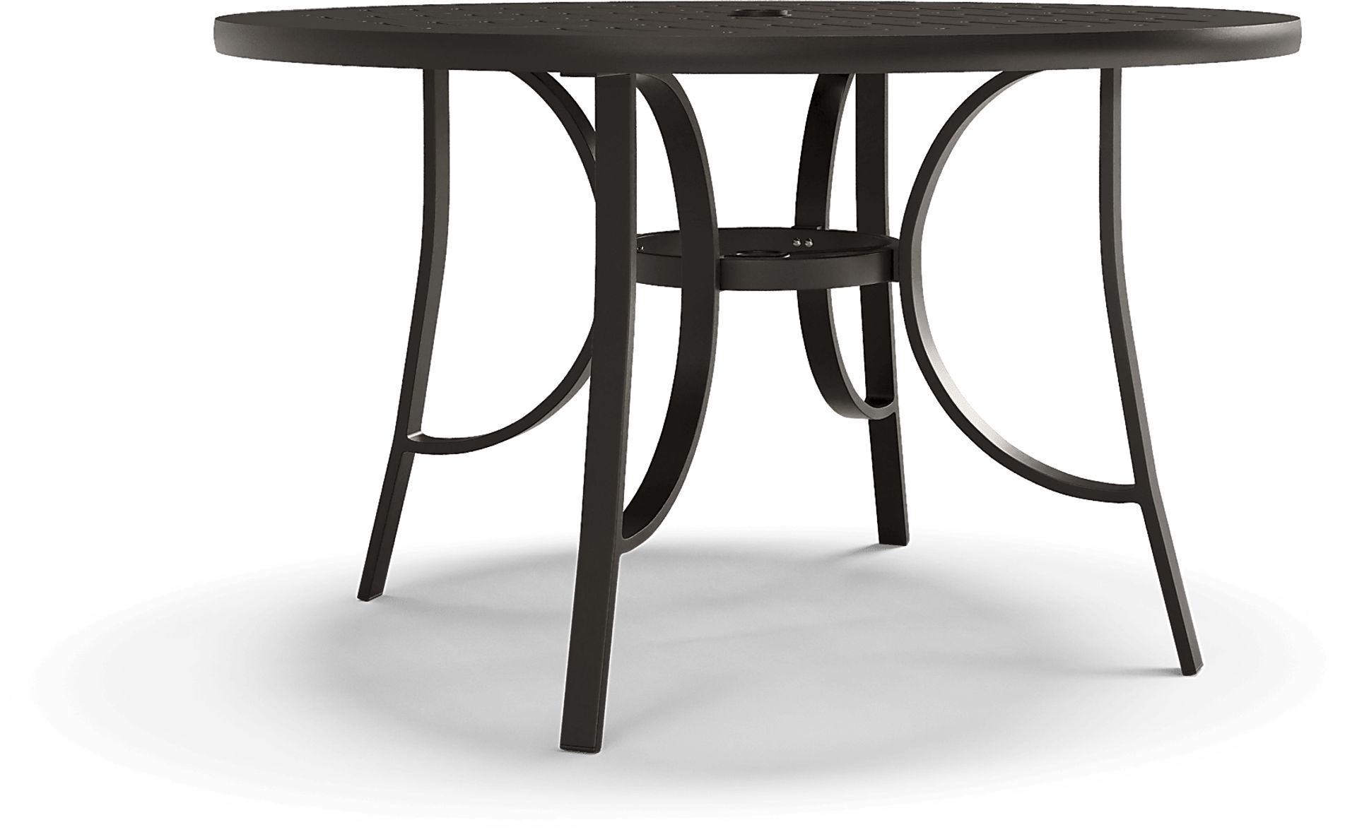 Windy Isle Bronze 48 in. Round Outdoor Dining Table - Image 3