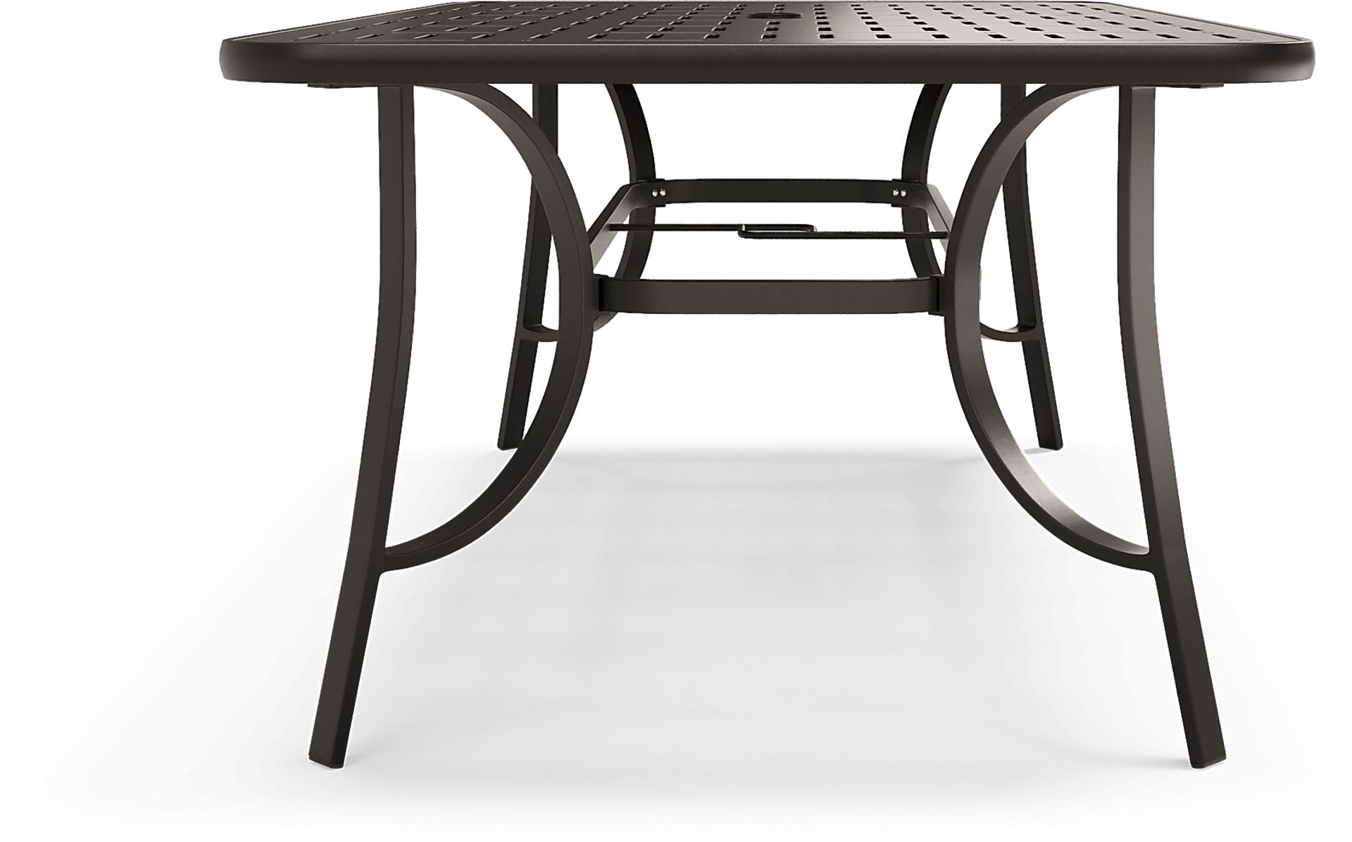 Windy Isle Bronze 72 in. Rectangle Outdoor Dining Table - Image 3