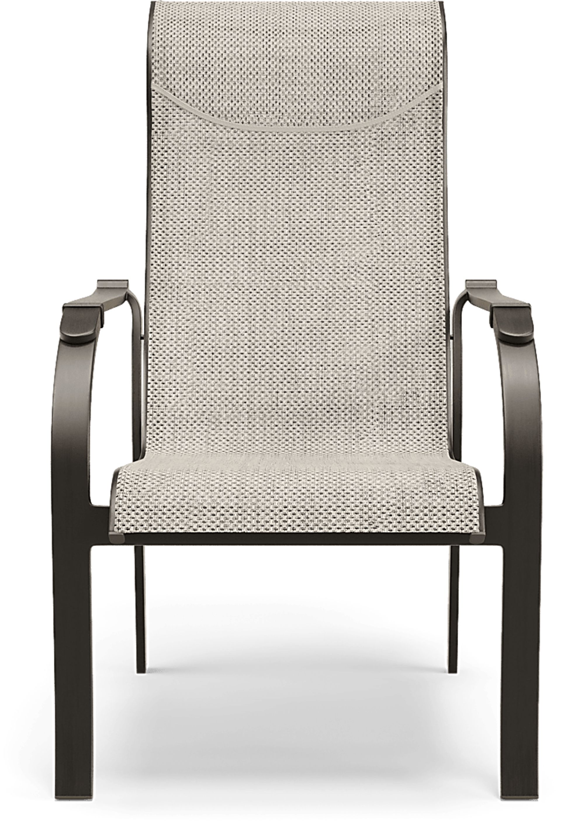 Windy Isle Bronze 5 Pc 48 in. Round Outdoor Dining Set with Swivel Rockers - Image 9