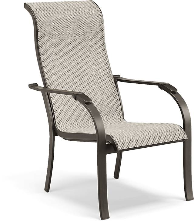 Windy Isle Bronze 5 Pc 48 in. Round Outdoor Dining Set with Swivel Rockers - Thumbnail - Image 8
