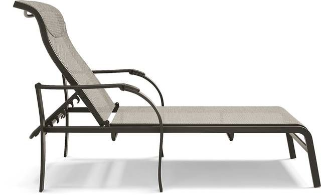 Windy Isle Bronze Outdoor Chaise - Thumbnail - Image 3