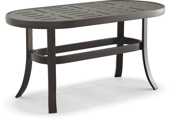 Windy Isle Bronze Outdoor Cocktail Table - Thumbnail - Image 1