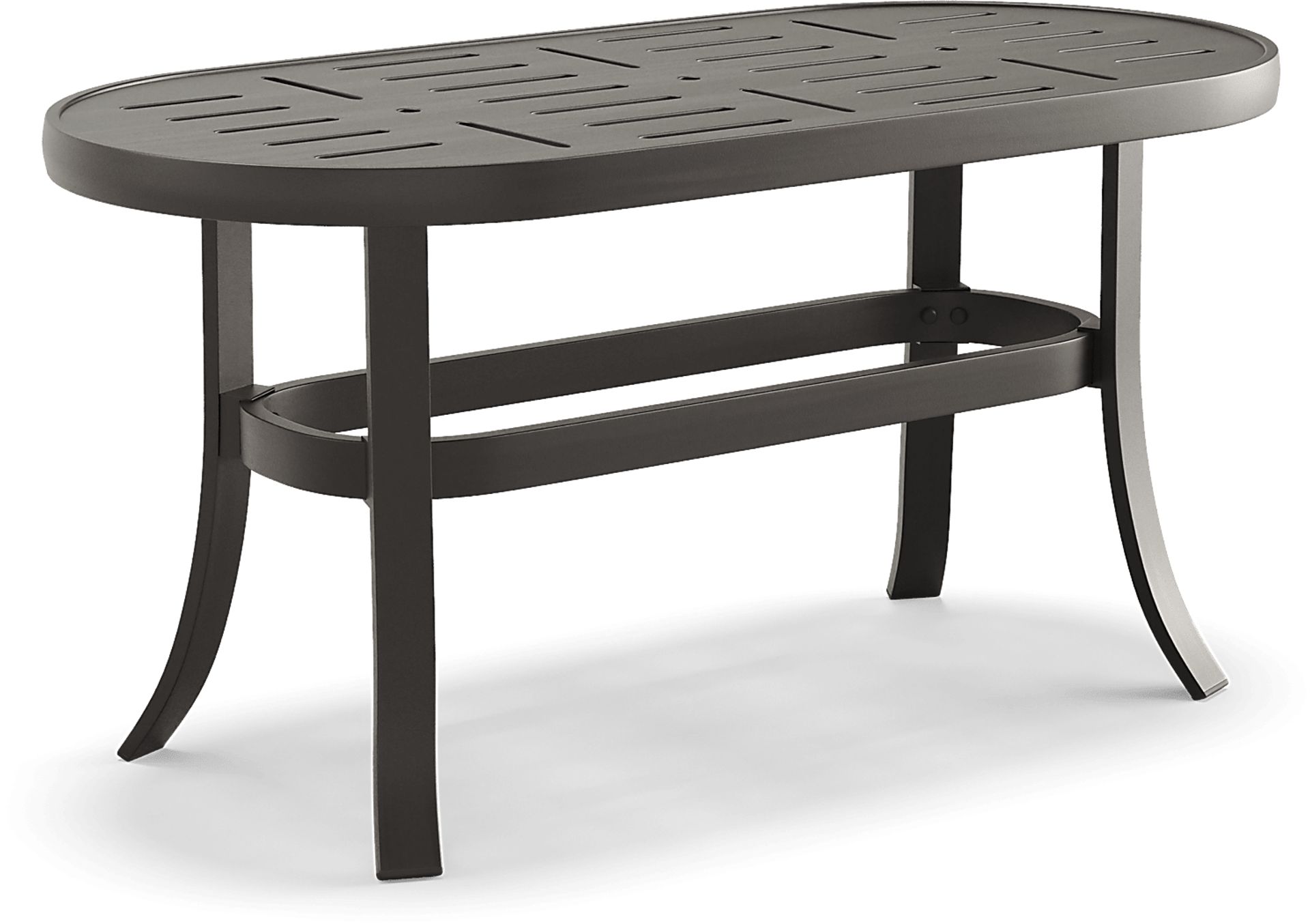Windy Isle Bronze Outdoor Cocktail Table - Image 1