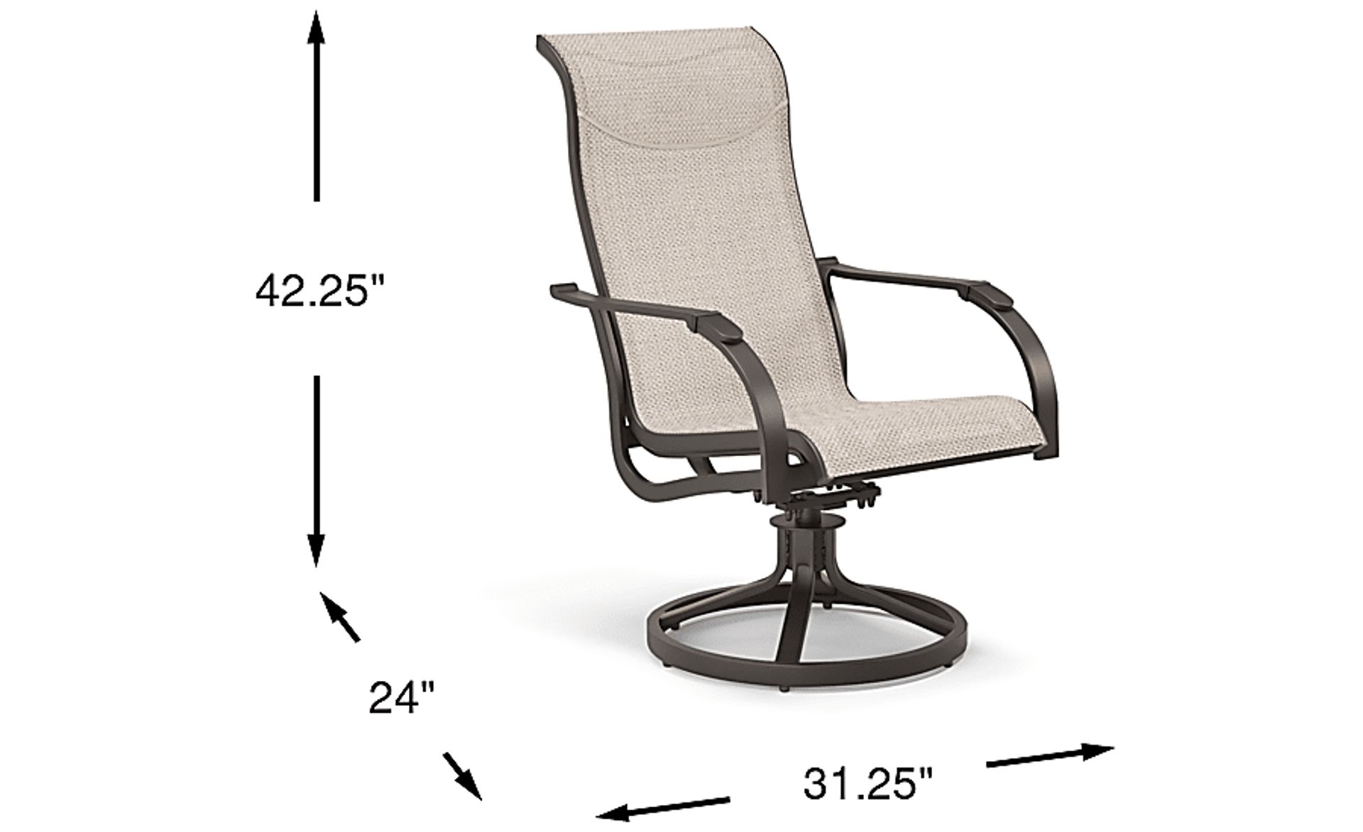 Dimension Image. Please refer to the Dimension Tab on this page for dimension details.
