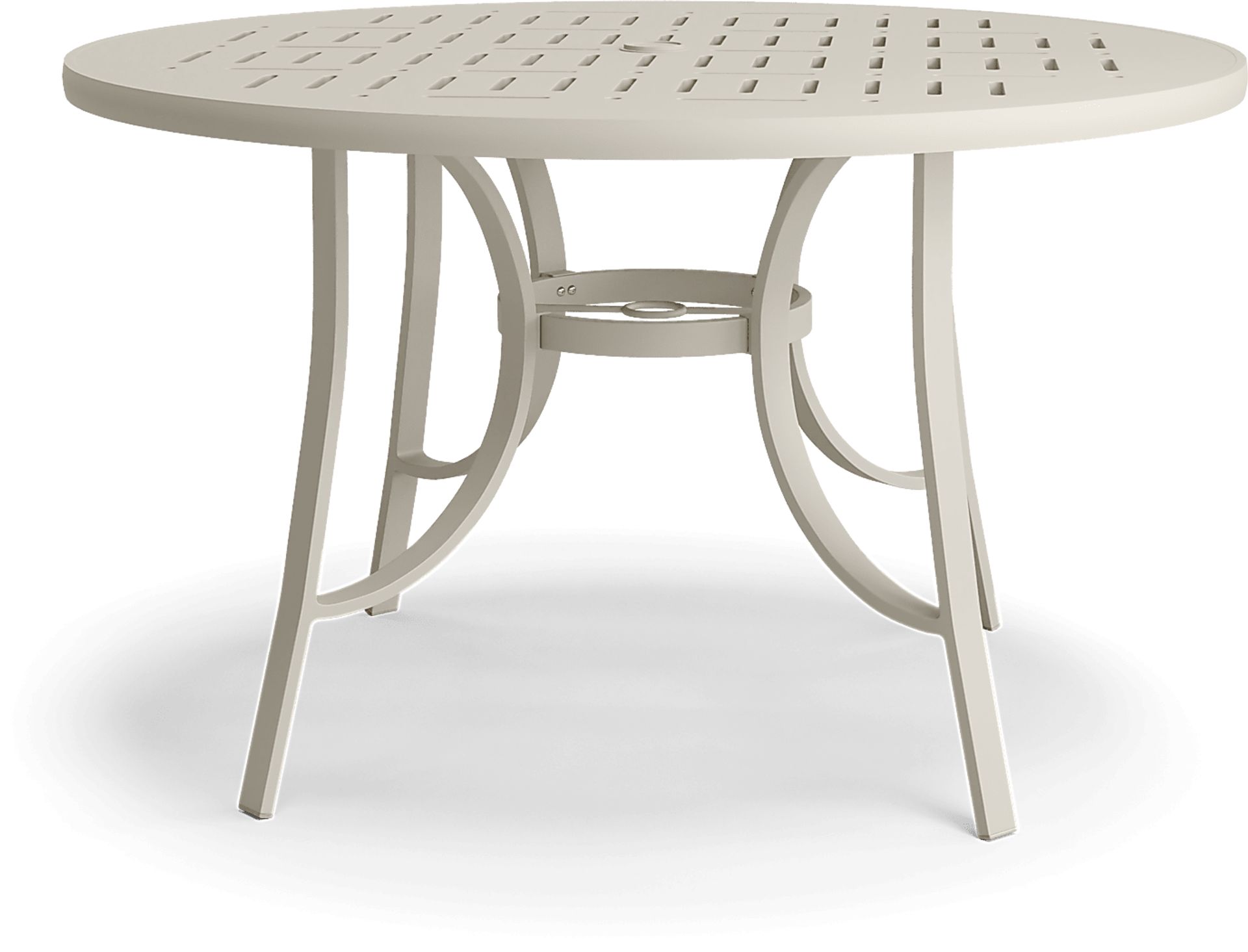 Windy Isle Sand 5 Pc 48 in. Round Outdoor Dining Set - Image 3