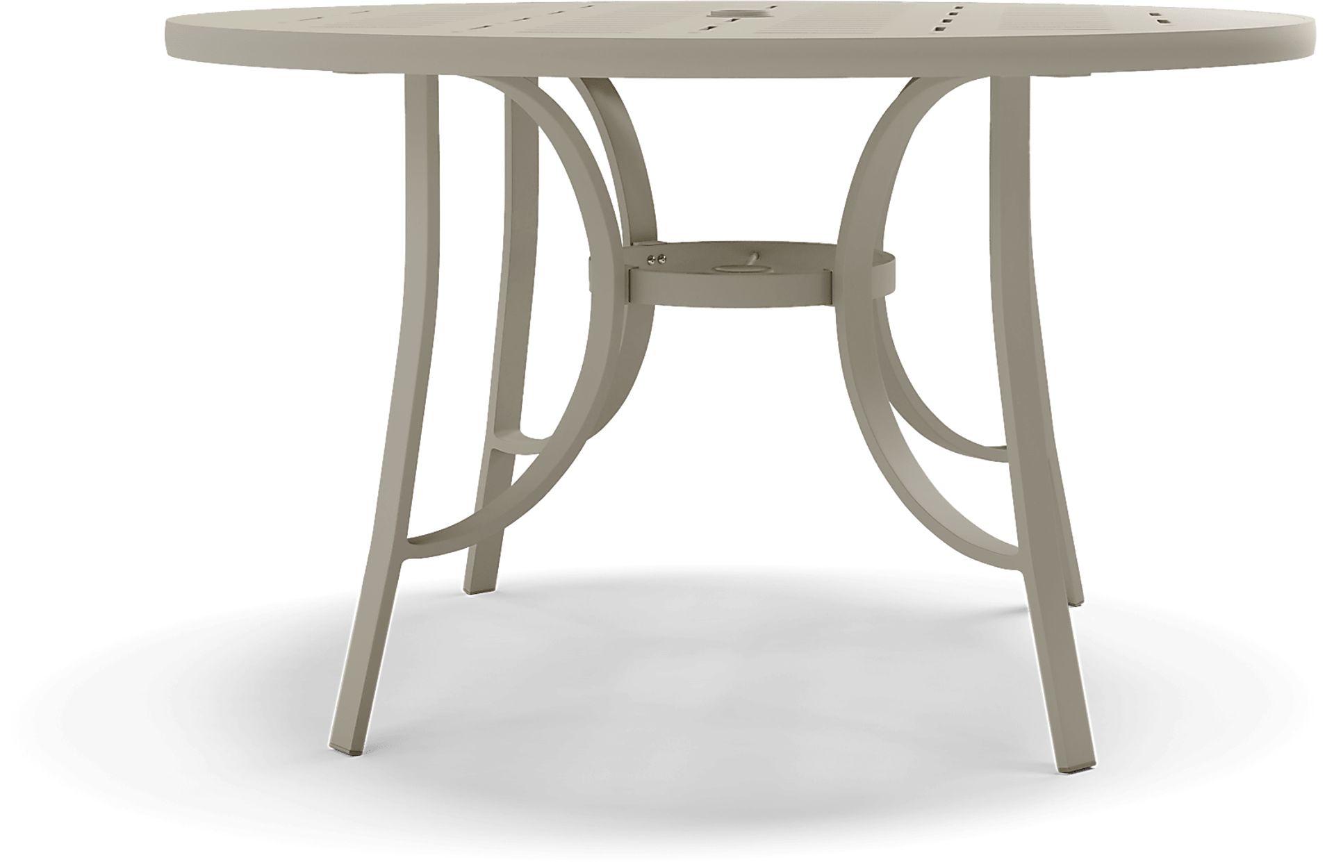 Windy Isle Sand 5 Pc 48 in. Round Outdoor Dining Set - Image 4