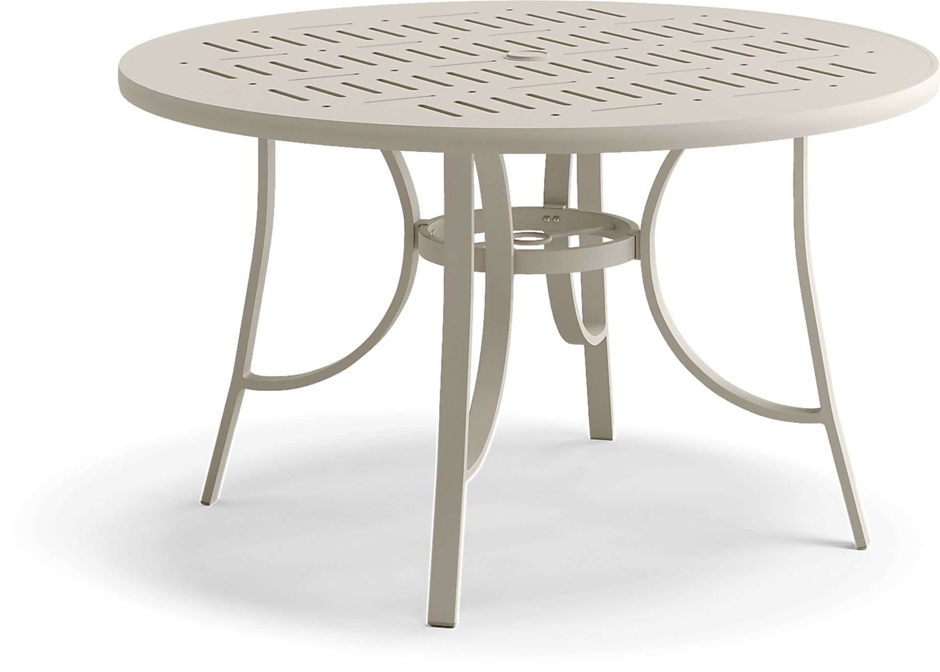 Windy Isle Sand 5 Pc 48 in. Round Outdoor Dining Set - Image 2