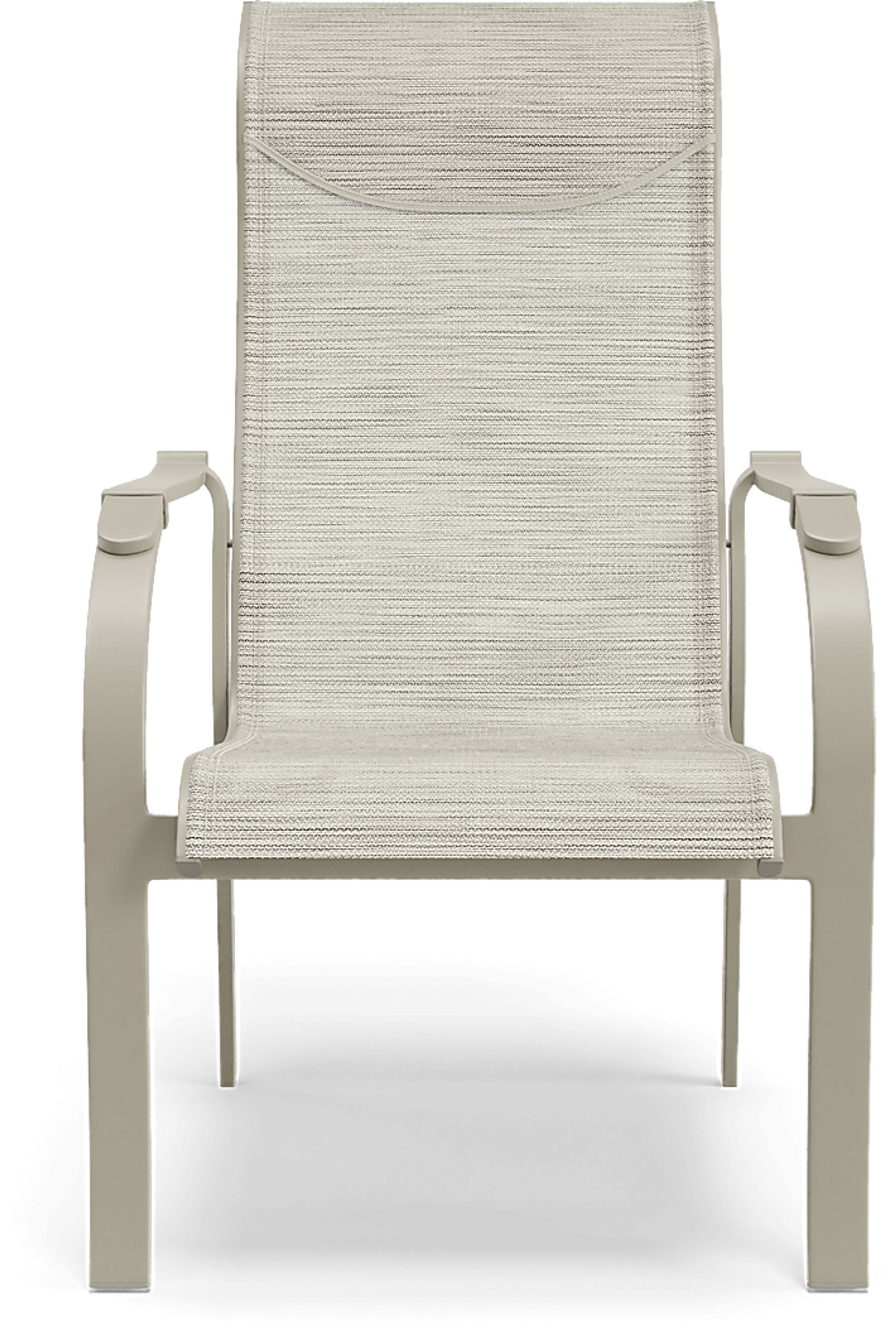 Windy Isle Sand 7 Pc 72 in. Rectangle Outdoor Dining Set with Swivel Rockers - Image 9
