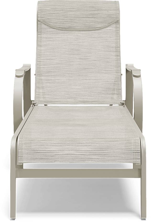 Windy Isle Sand Outdoor Chaise - Thumbnail - Image 2