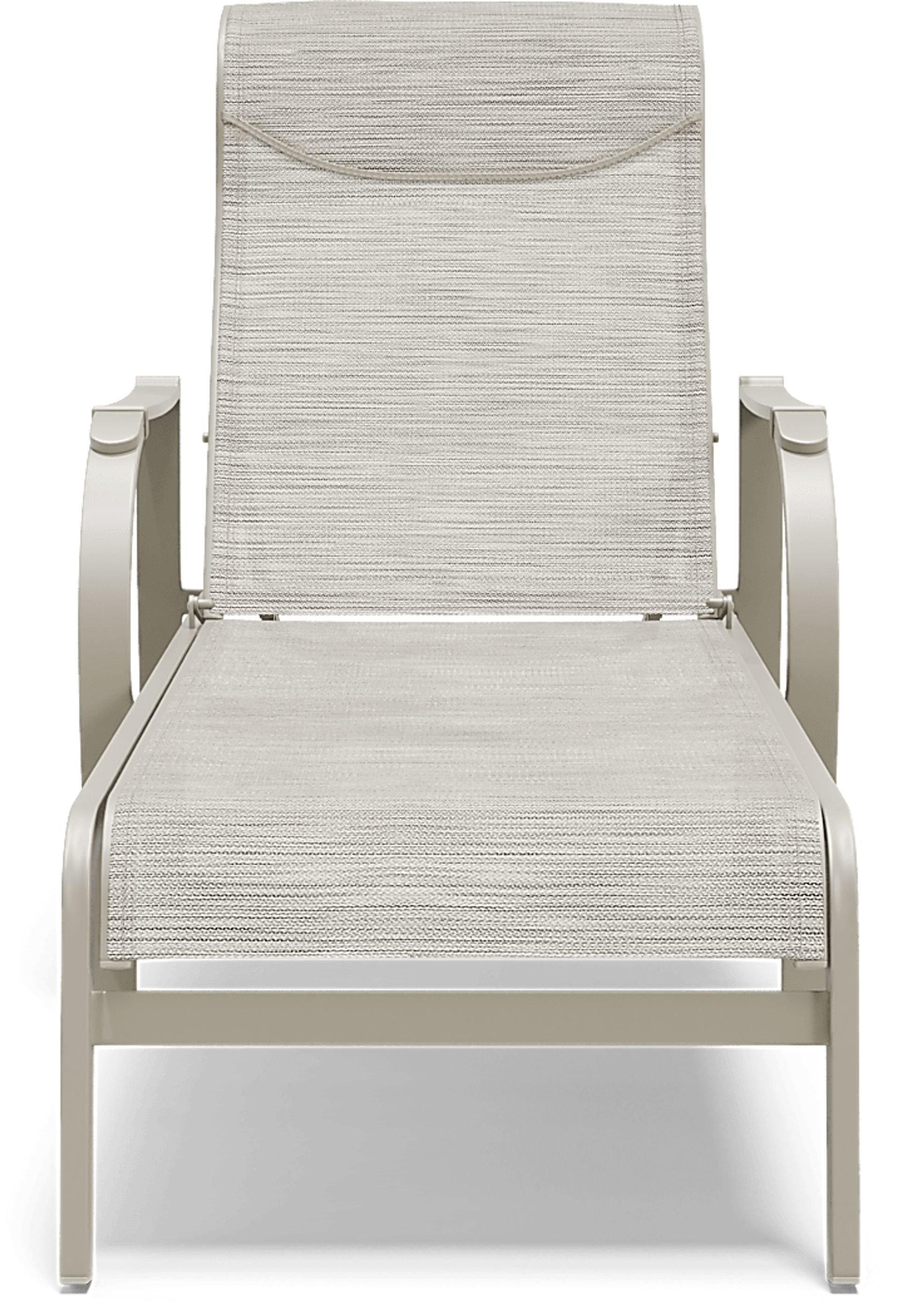 Windy Isle Sand Outdoor Chaise - Image 2