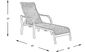 Windy Isle Sand Outdoor Chaises, Set of 2