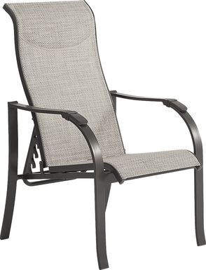 Windy Isle Bronze Outdoor Adjustable Chair