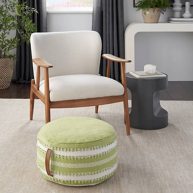 Windybay Green Indoor/Outdoor Pouf - Thumbnail - Image 2