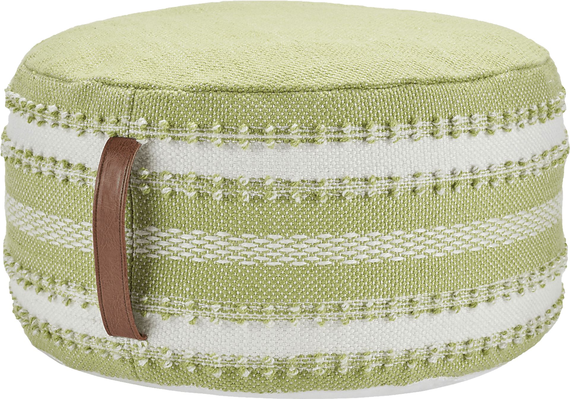 Windybay Green Indoor/Outdoor Pouf - Image 1