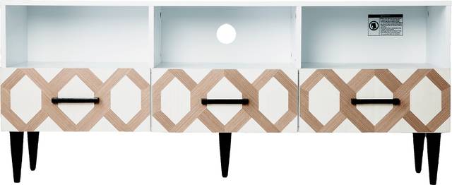 Windycrest White 54 in. Console - Thumbnail - Image 4