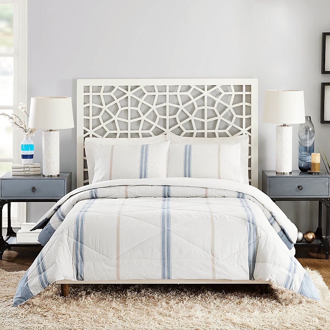 Windypine Cream Full/Queen 3 Pc Comforter Set