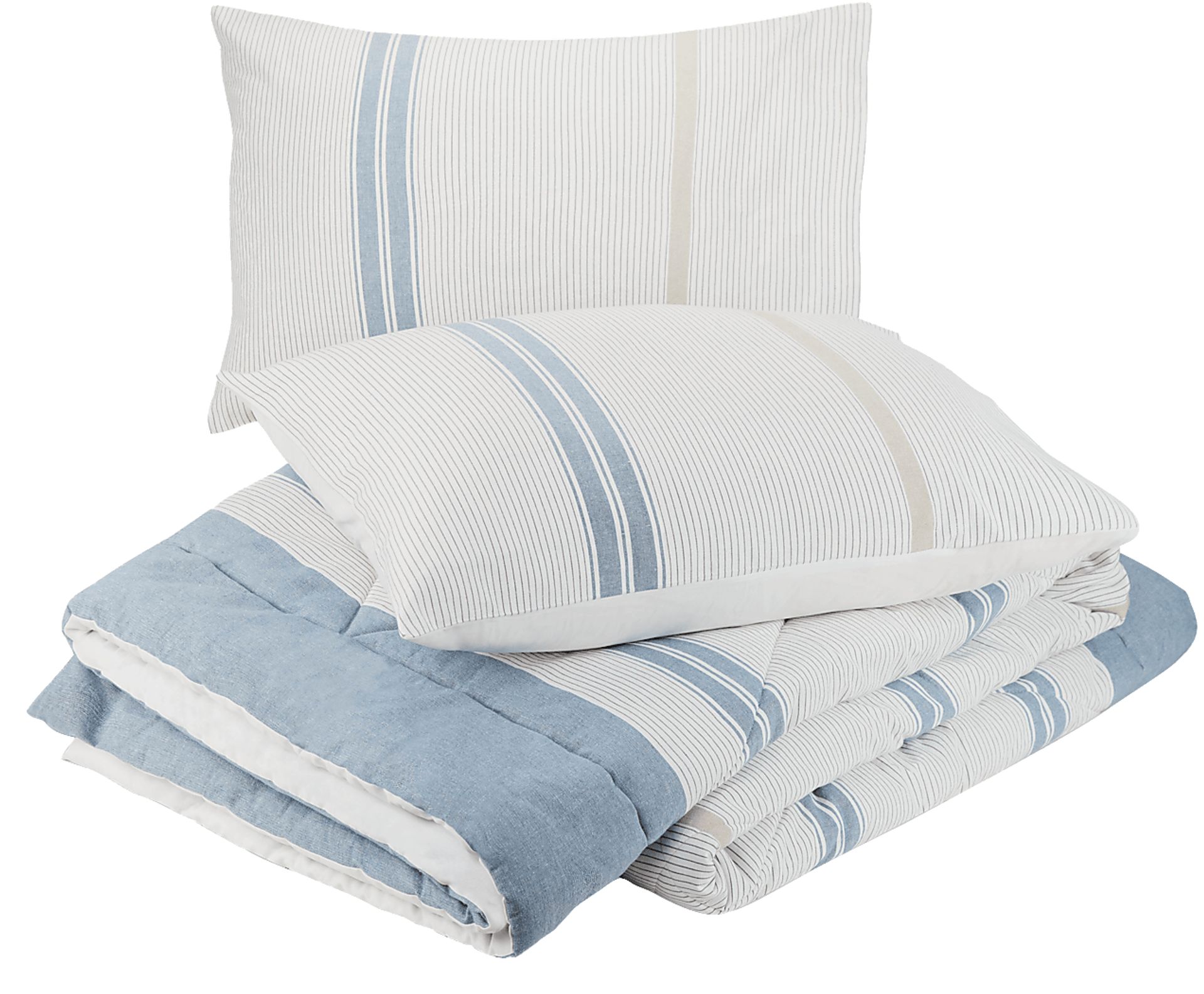Windypine Cream King 3 Pc Comforter Set - Image 3