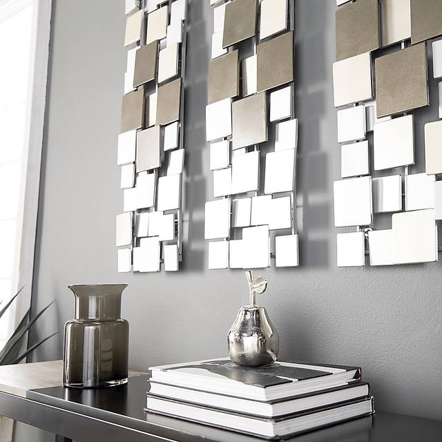 Winedale Gray Wall Decor, Set of 3 - Thumbnail - Image 2