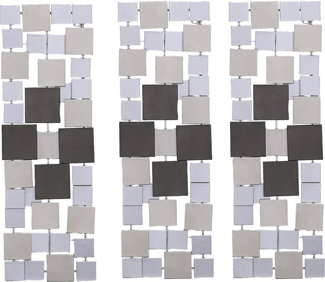 Winedale Gray Wall Decor, Set of 3 - Thumbnail - Image 1