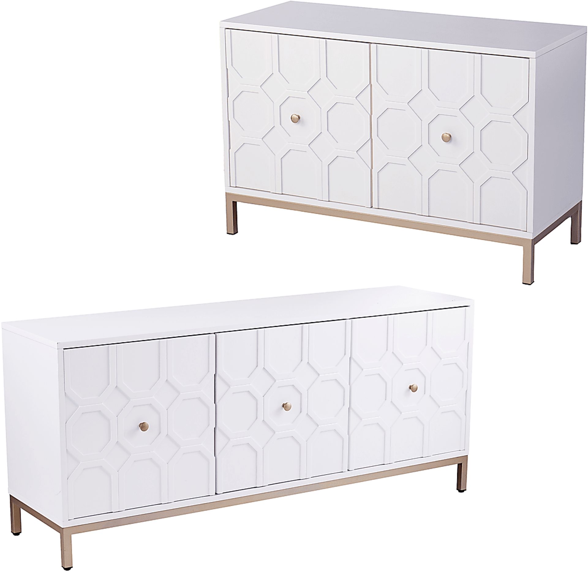 Winesap White Credenza - Image 7