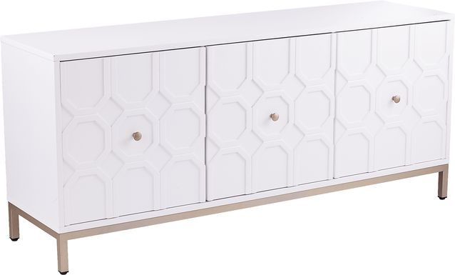 Winesap White Credenza