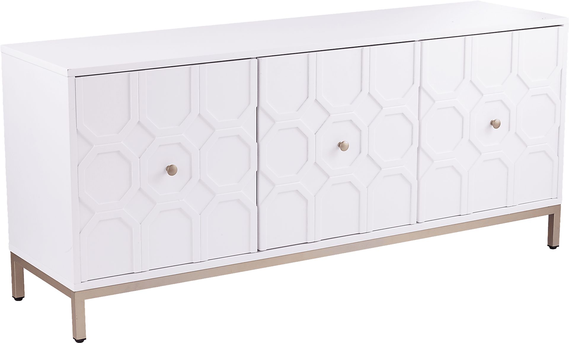 Winesap White Credenza - Image 1