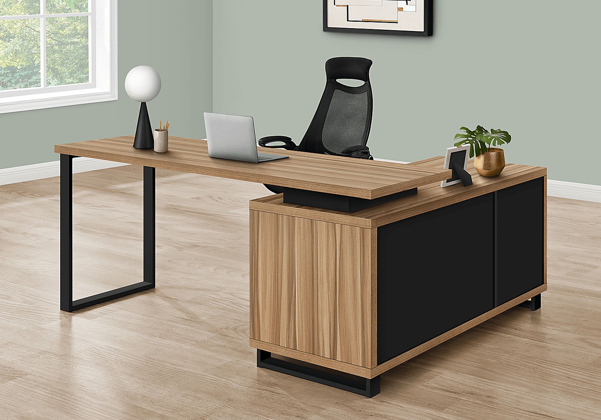 Winfair Brown Desk - Image 3