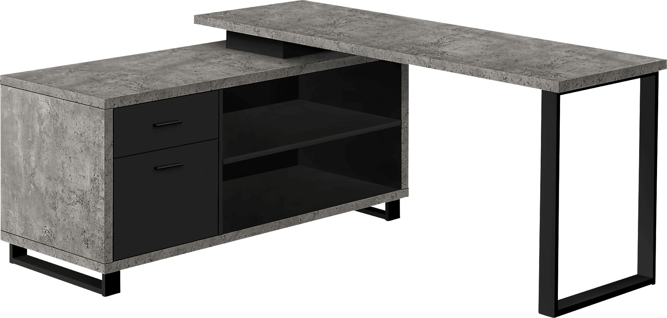 Winfair Gray Desk